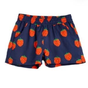 Mini Rodini Strawberries Shorts 9-11 Y
